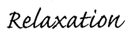 RELAXATION trademark