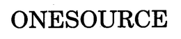 ONESOURCE trademark