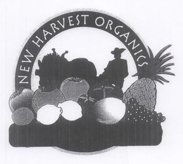 NEW HARVEST ORGANICS trademark