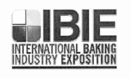 IBIE INTERNATIONAL BAKING INDUSTRY EXPOSITION trademark