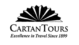 CARTANTOURS EXCELLENCE IN TRAVEL SINCE 1899 trademark