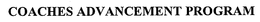 COACHES ADVANCEMENT PROGRAM trademark