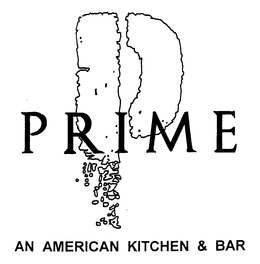 P PRIME AN AMERICAN KITCHEN & BAR trademark