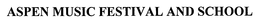 ASPEN MUSIC FESTIVAL AND SCHOOL trademark