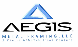 A AEGIS METAL FRAMING, LLC A DIETRICH/MITEK JOINT VENTURE trademark