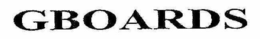 GBOARDS trademark