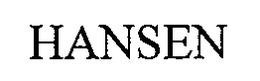 HANSEN trademark