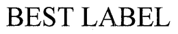 BEST LABEL trademark