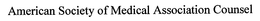 AMERICAN SOCIETY OF MEDICAL ASSOCIATIONCOUNSEL trademark