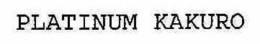 PLATINUM KAKURO trademark