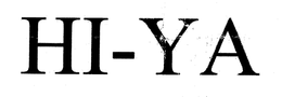 HI-YA trademark