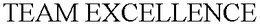 TEAM EXCELLENCE trademark