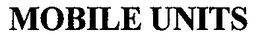 MOBILE UNITS trademark