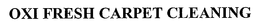 OXI FRESH CARPET CLEANING trademark