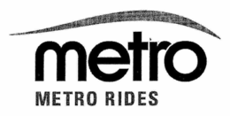 METRO METRO RIDES trademark