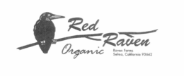 RED RAVEN ORGANIC RAVEN FARMS SELMA, CALIFORNIA 93662 trademark