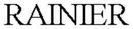 RAINIER trademark