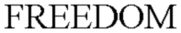 FREEDOM trademark