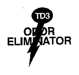 TD3 ODOR ELIMINATOR trademark