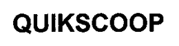 QUIKSCOOP trademark