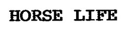 HORSE LIFE trademark