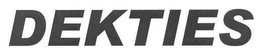 DEKTIES trademark