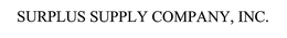 SURPLUS SUPPLY COMPANY, INC. trademark