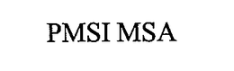 PMSI MSA trademark