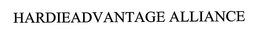 HARDIEADVANTAGE ALLIANCE trademark