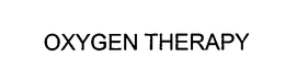 OXYGEN THERAPY trademark