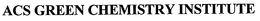 ACS GREEN CHEMISTRY INSTITUTE trademark