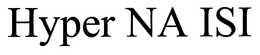 HYPER NA ISI trademark