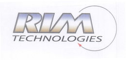 RIM TECHNOLOGIES trademark