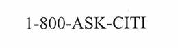 1-800-ASK-CITI trademark