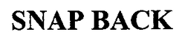 SNAP BACK trademark