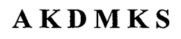 AKDMKS trademark