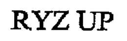 RYZ UP trademark