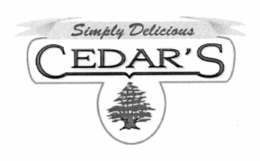 SIMPLY DELICIOUS CEDAR'S trademark