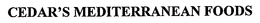 CEDAR'S MEDITERRANEAN FOODS trademark