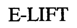 E-LIFT trademark