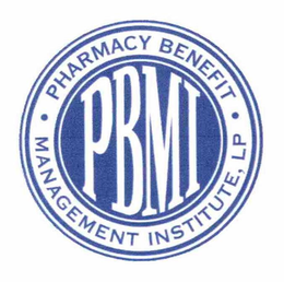 PBMI PHARMACY BENEFIT MANAGEMENT INSTITUTE, LP trademark
