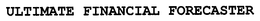 ULTIMATE FINANCIAL FORECASTER trademark