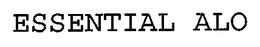 ESSENTIAL ALO trademark