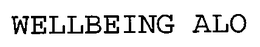WELLBEING ALO trademark