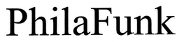 PHILAFUNK trademark