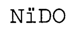 NÏDO trademark