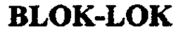 BLOK-LOK trademark