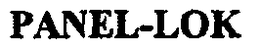 PANEL-LOK trademark
