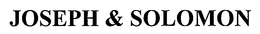 JOSEPH & SOLOMON trademark