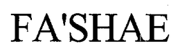 FA'SHAE trademark